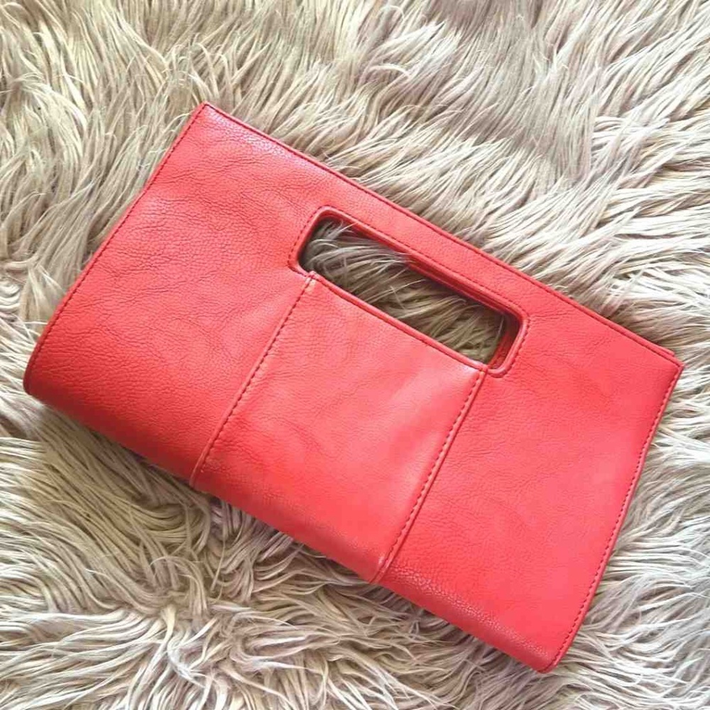 Pink Coral Clutch